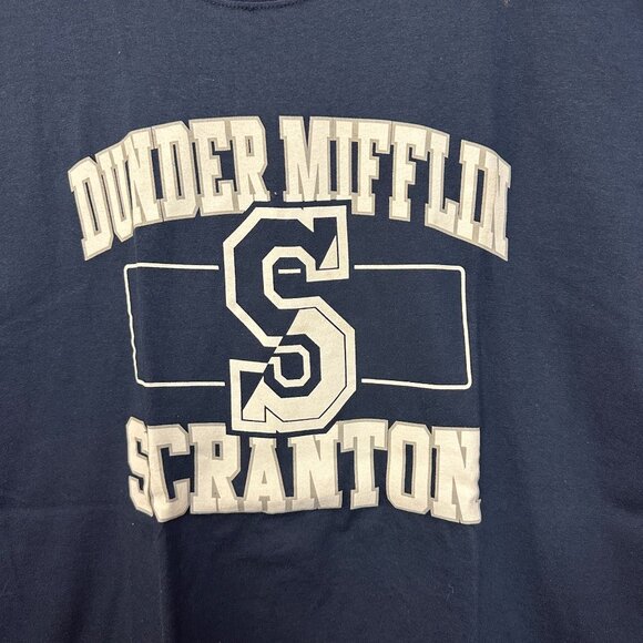 Dunder Mifflin Team Scranton The Office TV Series Tee L - Picture 2 of 4